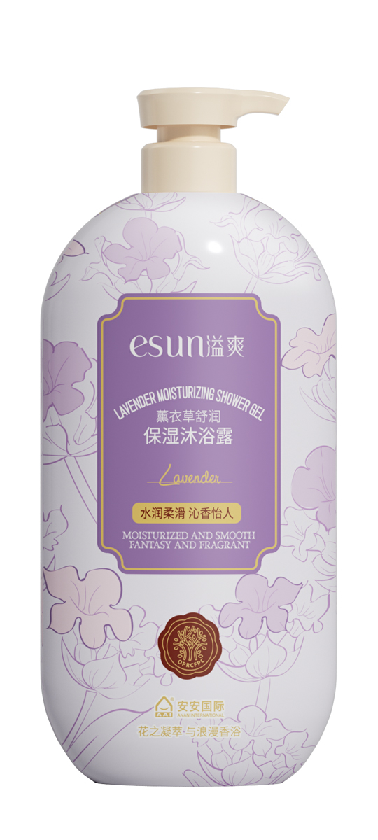 安安國際薰衣草舒潤保濕沐浴露